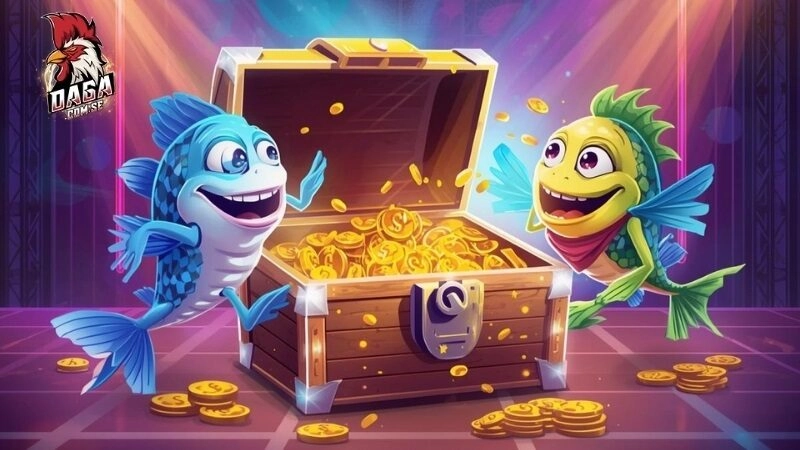 Bắn Cá Disco – Bữa Tiệc Âm Nhạc Dưới Lòng Đại Dương 3 Đèn nền led thay đổi theo mỗi lần bắn trúng cá