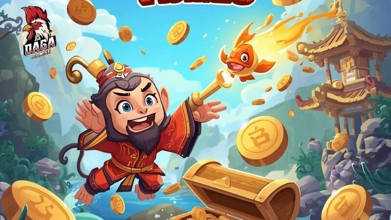 Đại Thánh Bắt Cá – Game Bắn Cá Tây Du Cực Đã Dễ Thắng 2 Đại thánh bắt cá bản đồ săn cá theo từng cấp độ nhiệm vụ